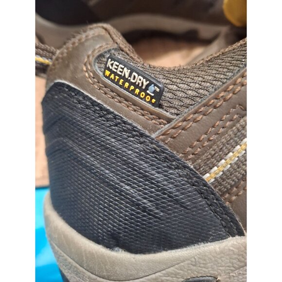 Keen Mens Brown Hiking Shoes Size 10.5 Waterproof - Picture 9 of 10